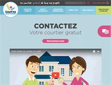 Tablet Screenshot of courtea.com